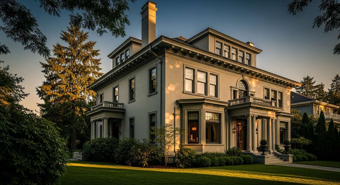Beautiful historic home interior in Seattle Capitol Hill