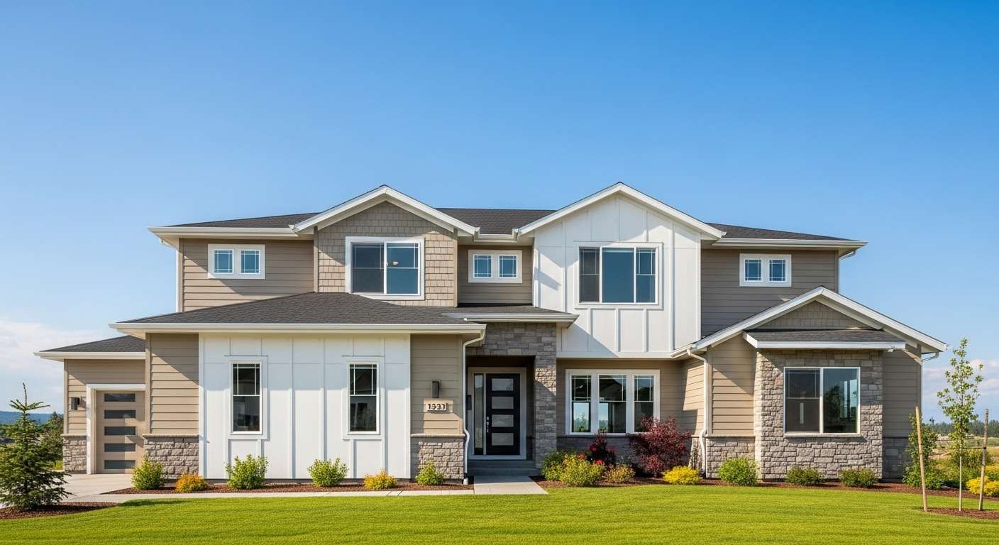 Beautiful modern suburban home in Eagle Ridge Spokane