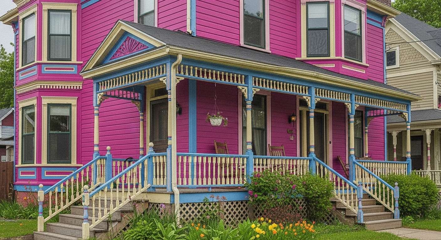 Beautiful residential neighborhood in Tacoma Washington