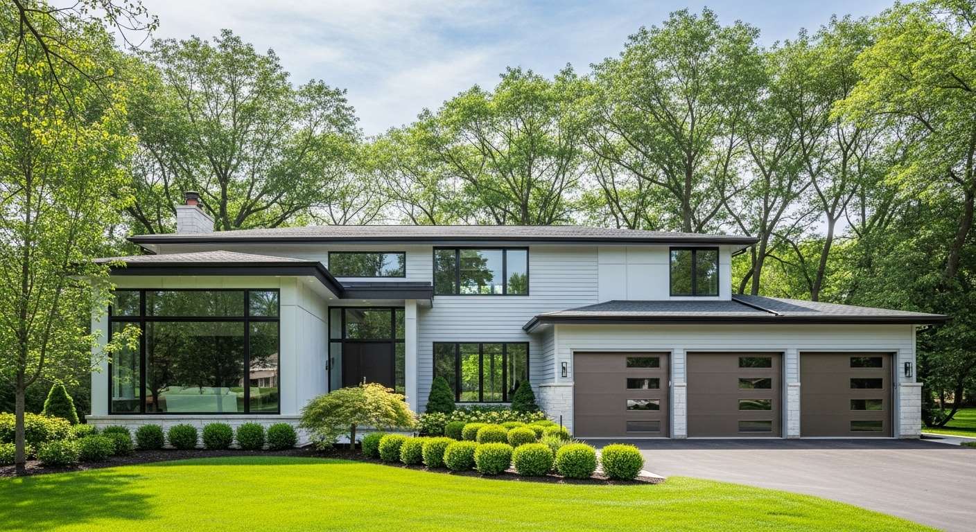 Beautiful residential home interior in Lakewood Washington